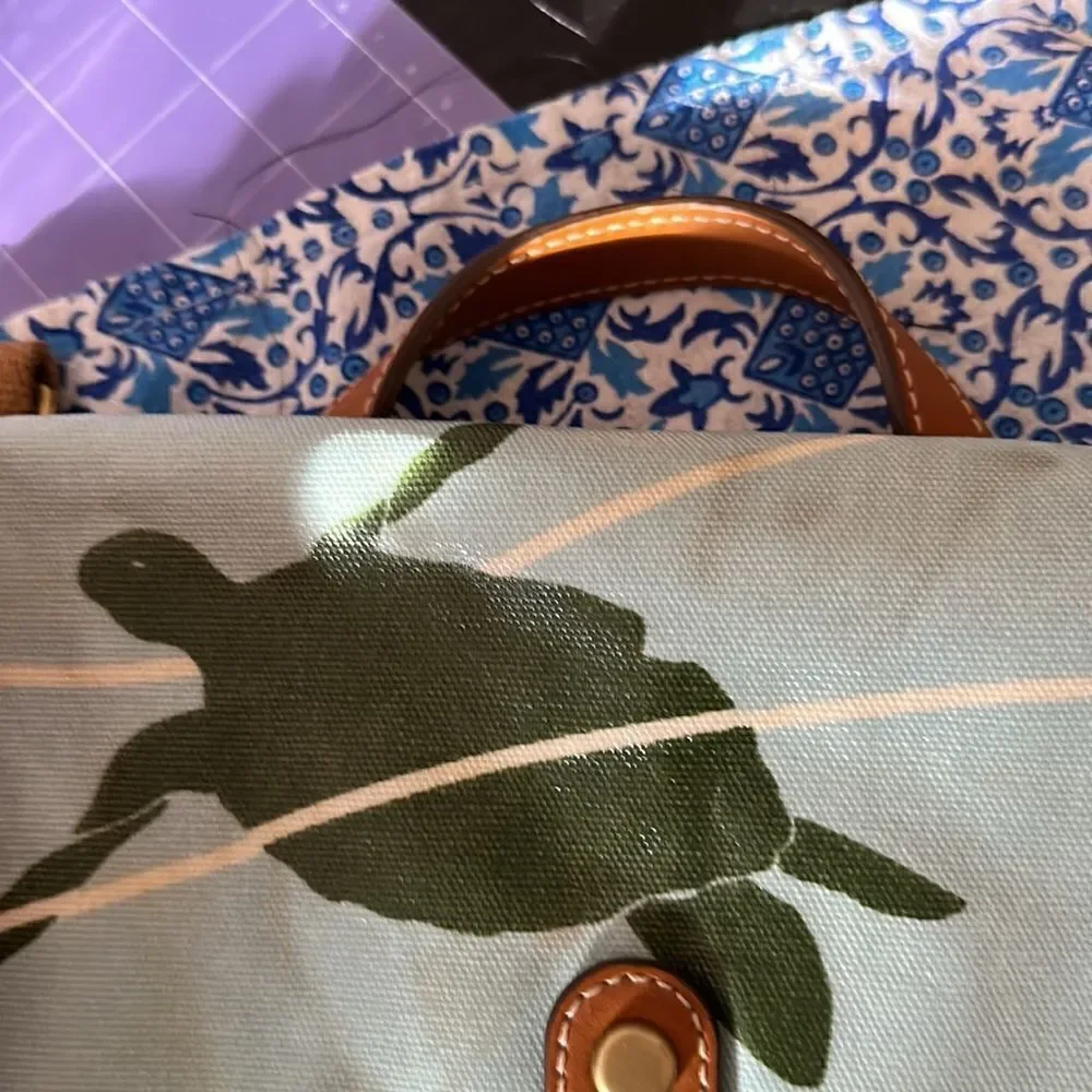Fossil waxed canvas crossbody